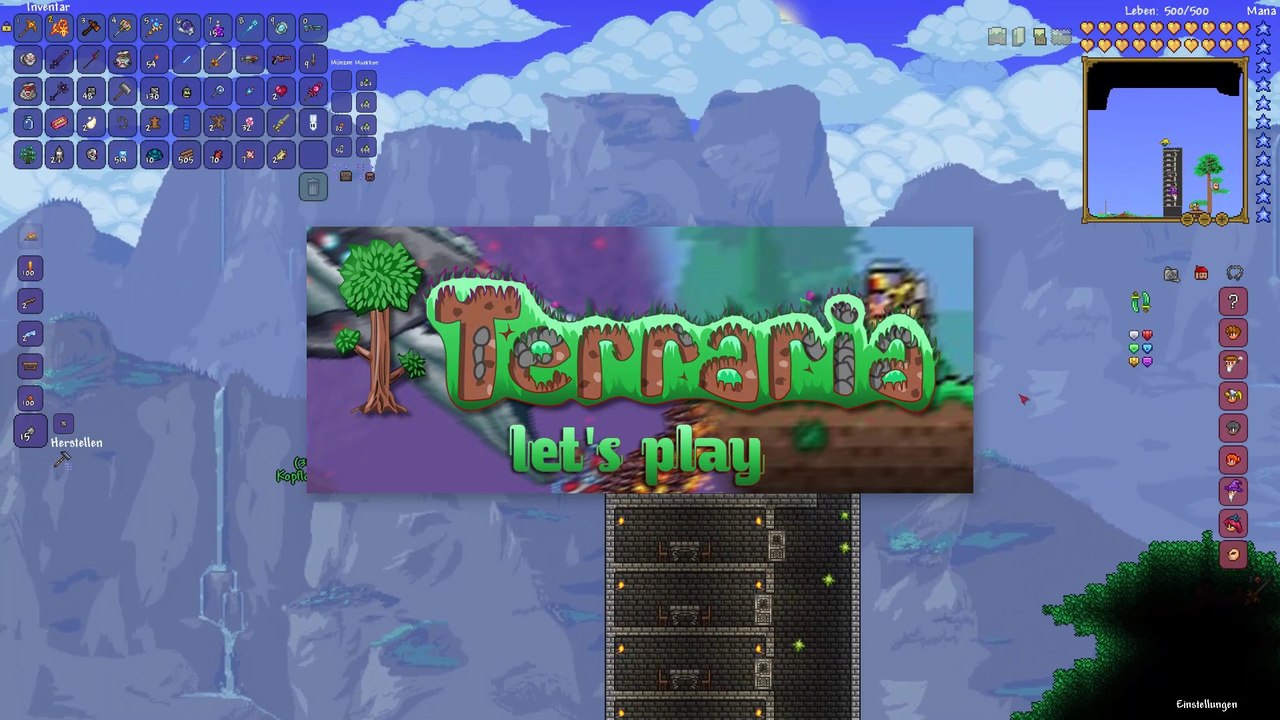 Terraria let's play 200: golemtempel, bienenkönigin & plantera
