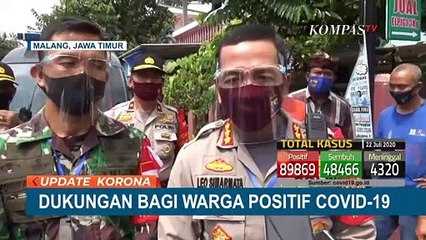 Dukungan Bagi Warga Positif Covid-19