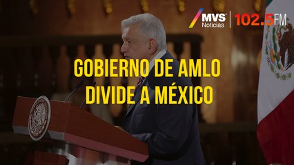 Gobierno de AMLO divide a México