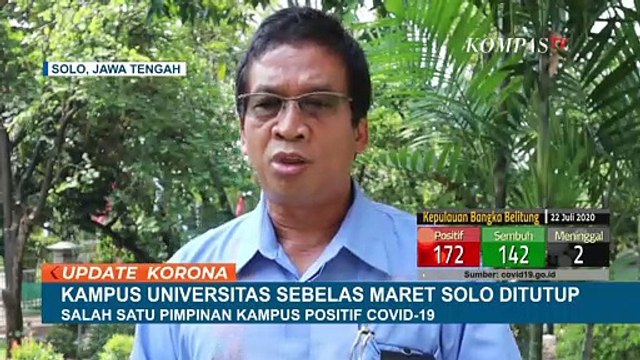 Kampus Universitas Sebelas Maret Solo Ditutup, Ini Penyebabnya