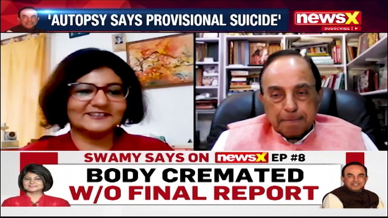 Swamy Questions Sushant Death Probe | Demands CBI Enquiry | NewsX