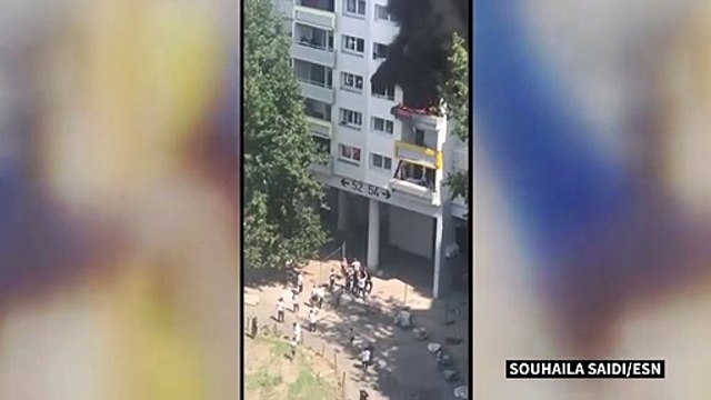UGC: deux enfants sautent de plus de 10 mètres pour échapper aux flammes à Grenoble