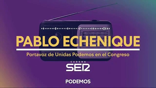 Echenique chantajea a Sánchez con echar abajo los Presupuestos si sigue cortejando a PP y C's