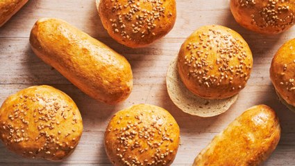 Hot Dog And Hamburger Buns Made From One Simple Dough