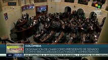 Colombia: nuevo pdte. del Senado es investigado por varios delitos