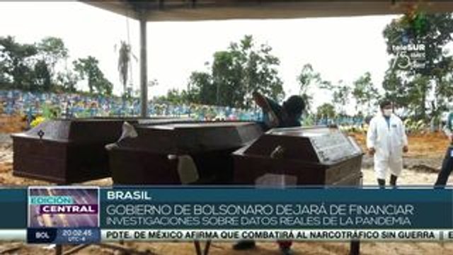 Brasil dejará de financiar investigaciones sobre datos de la pandemia
