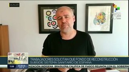 Sindicatos españoles se pronuncian ante plan de recuperación económica