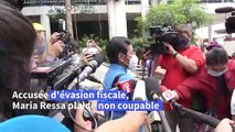La journaliste philippine Maria Ressa plaide non coupable d'évasion fiscale
