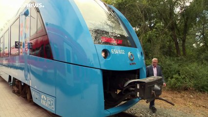 Zukunfts-Zug mit Wasserstoffantrieb 🚆