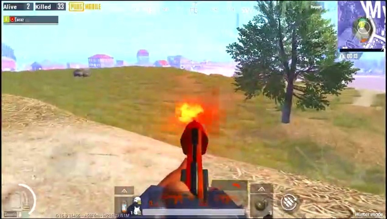 NO AMMO! CAN I WIN LAST GUY WITH A FLARE GUN _ SOLO VS SQUAD PUBG MOBILE [teNbUlhh02A]