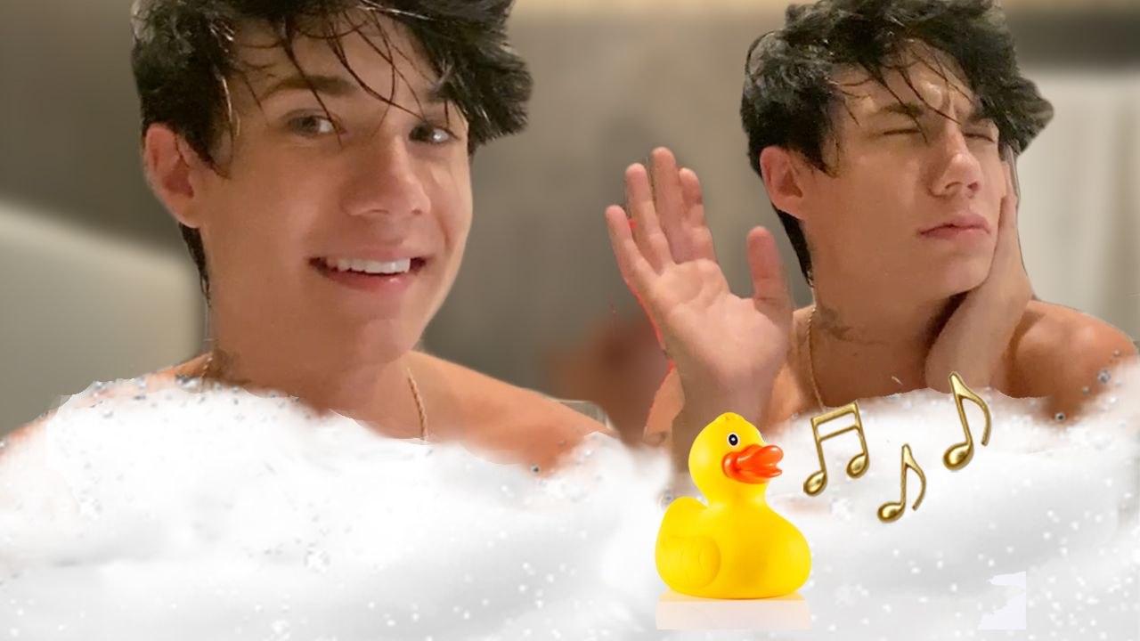 jxdn Sings 'So What' and Justin Bieber in the Bathtub | Singing In The Shower | Cosmopolitan