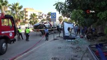 Mersin'de özel harekat polisleri kaza yaptı: 4 yaralı