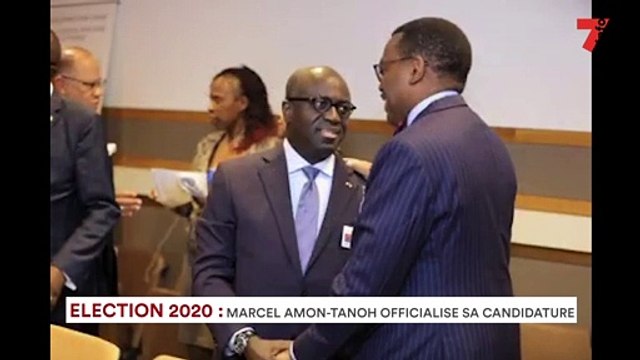 Election 2020: Marcel Amon Tanoh officialise sa candidature