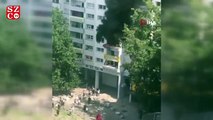 Fransa'da yangından kaçan iki çocuk pencereden atladı