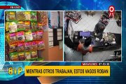 Miraflores: personal de minimarket teme por su salud ante peligrosa modalidad de robo de 'tenderos'