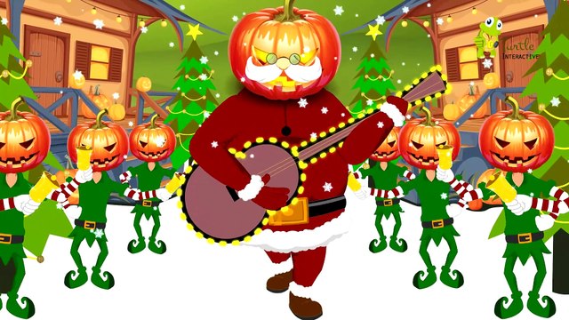 Christmas Bells - Halloween Pumpkin Song for Kids - Kids Christmas Videos - Turtle Interactive