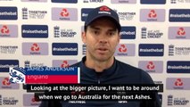 Anderson aiming to be in England Ashes squad next year