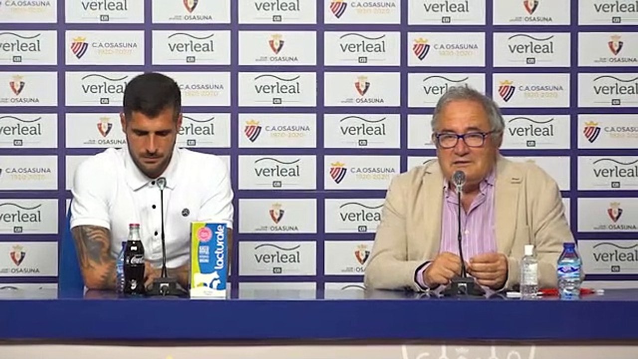 Despedida Fran Mérida de Osasuna