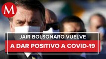 Por tercera vez, Jair Bolsonaro da positivo a coronavirus