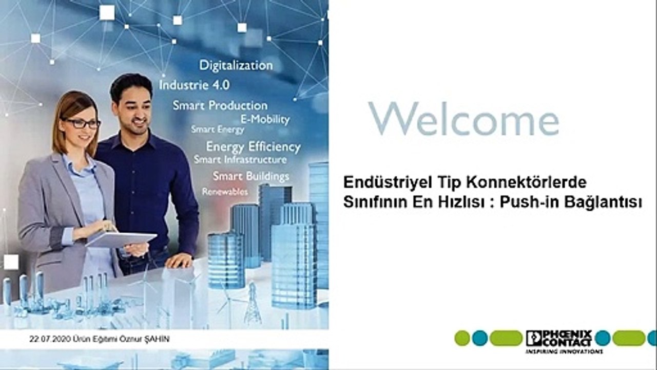 Endüstriyel Tip Konnektörlerde Sınıfının En Hızlısı:Push-in bağlantı
