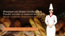 Certificación en Jefe de Cocina (Premium con Doble Certificación).