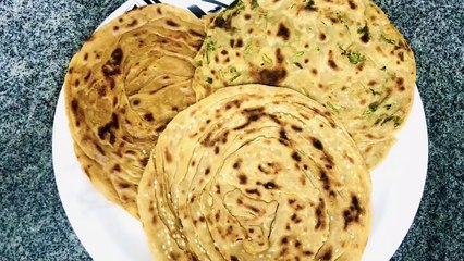 Lachcha parantha recipe