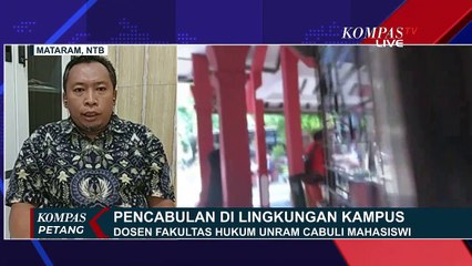 Tải video: Dosen Fakultas Hukum Cabuli Mahasiswi Saat Bimbingan Proposal Skripsi, Diskors 5 Tahun