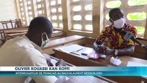Les épreuves orales du Baccalauréat 2020 à Bouaké (Centre)