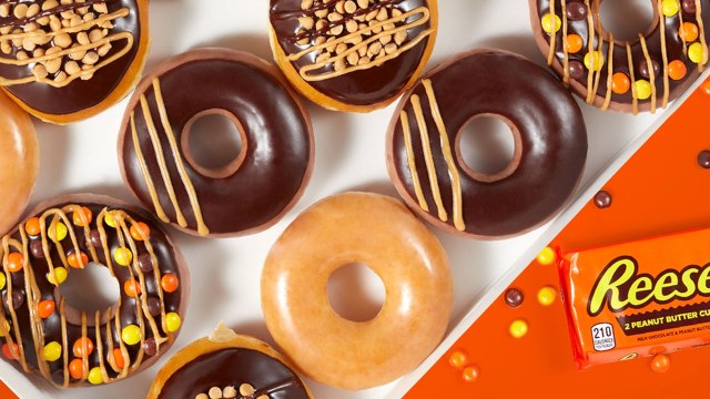 Krispy Kreme Is Bringing Back 3 Reese’s Doughnuts