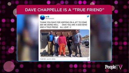 Kanye West Thanks 'True Friend' Dave Chappelle for Flying to Wyoming and 'Checking' on Him
