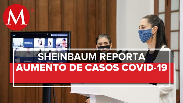 Por tercer día, aumentan hospitalizaciones por covid-19 en CdMx: Sheinbaum