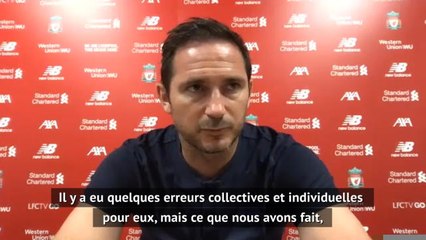 37e j. - Lampard : “Nous savons où nous en sommes”
