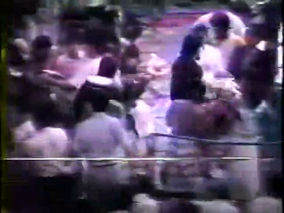 60fps _ Masa Saito, Riki Choshu & Yoshiaki Yatsu VS Dick Murdoch, Adrian Adonis & Ken Patera 6/14/1984