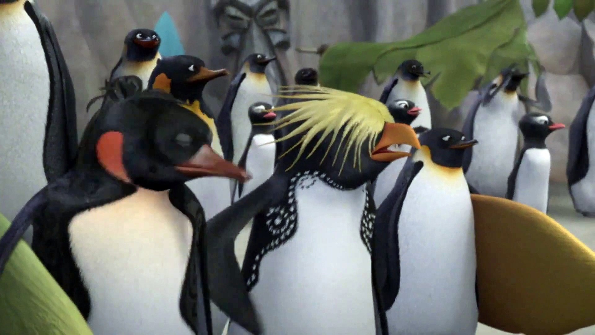 Surf S Up Movie Clip The Competition Begins Video Dailymotion