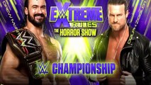 WWE Extreme Rules 2020 Drew Mcintyre vs Dolph Ziggler Official Match Card