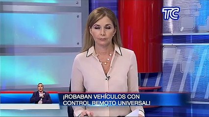 Roban vehículos con control remoto universal: Informe completo