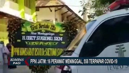 16 Perawat di Jatim Meninggal Dunia karena Corona