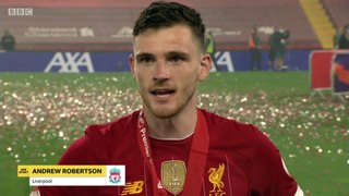 Robbos interview after lifting the PL trophy