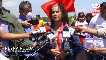 Eliminan punto crítico con la inauguración del puente el Borbollón en Managua