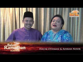 Salam Ramadhan 1434/2013 - Ceria Pagi (Halim Othman & Adibah Noor)