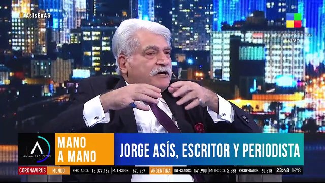 Jorge Asís mano a mano con Luis Novaresio