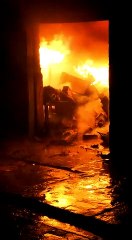 शॉर्टसर्किट से लगी आग से लाखों का नुकसान