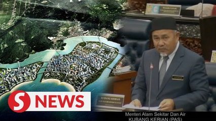 Video herunterladen: Minister: Penang land reclamation project cannot continue without approval from DoE