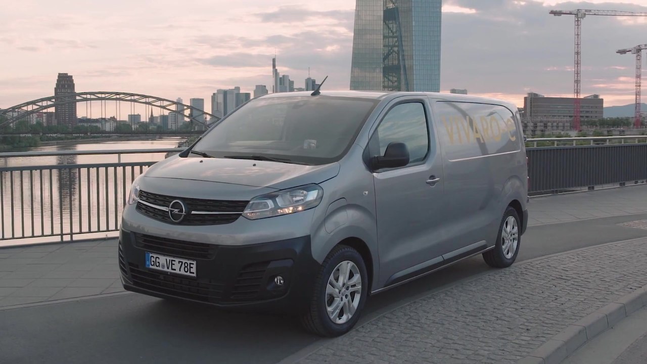 The new Opel Vivaro-e Van Design