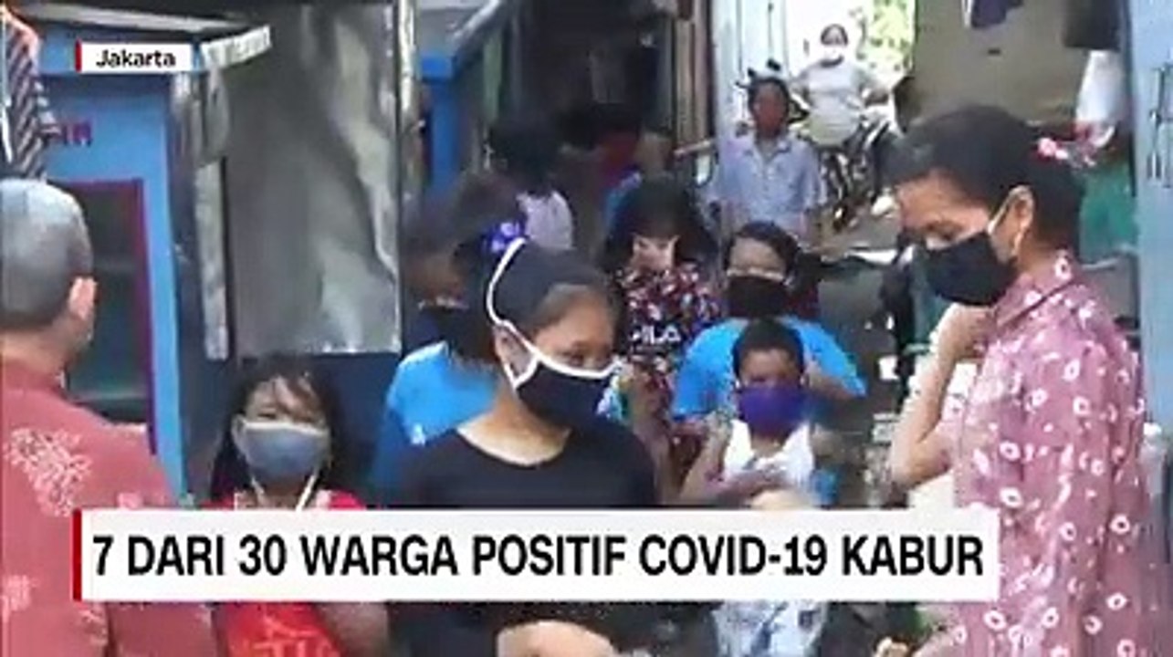 Warga positif covid-19 kabur dari rumah