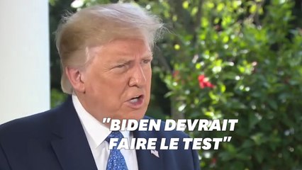 Trump a essayé d'expliquer son test cognitif: Personne, femme, homme, caméra, TV...