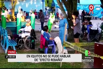 Iquitos: 7 de cada 10 personas han tenido o tienen COVID-19