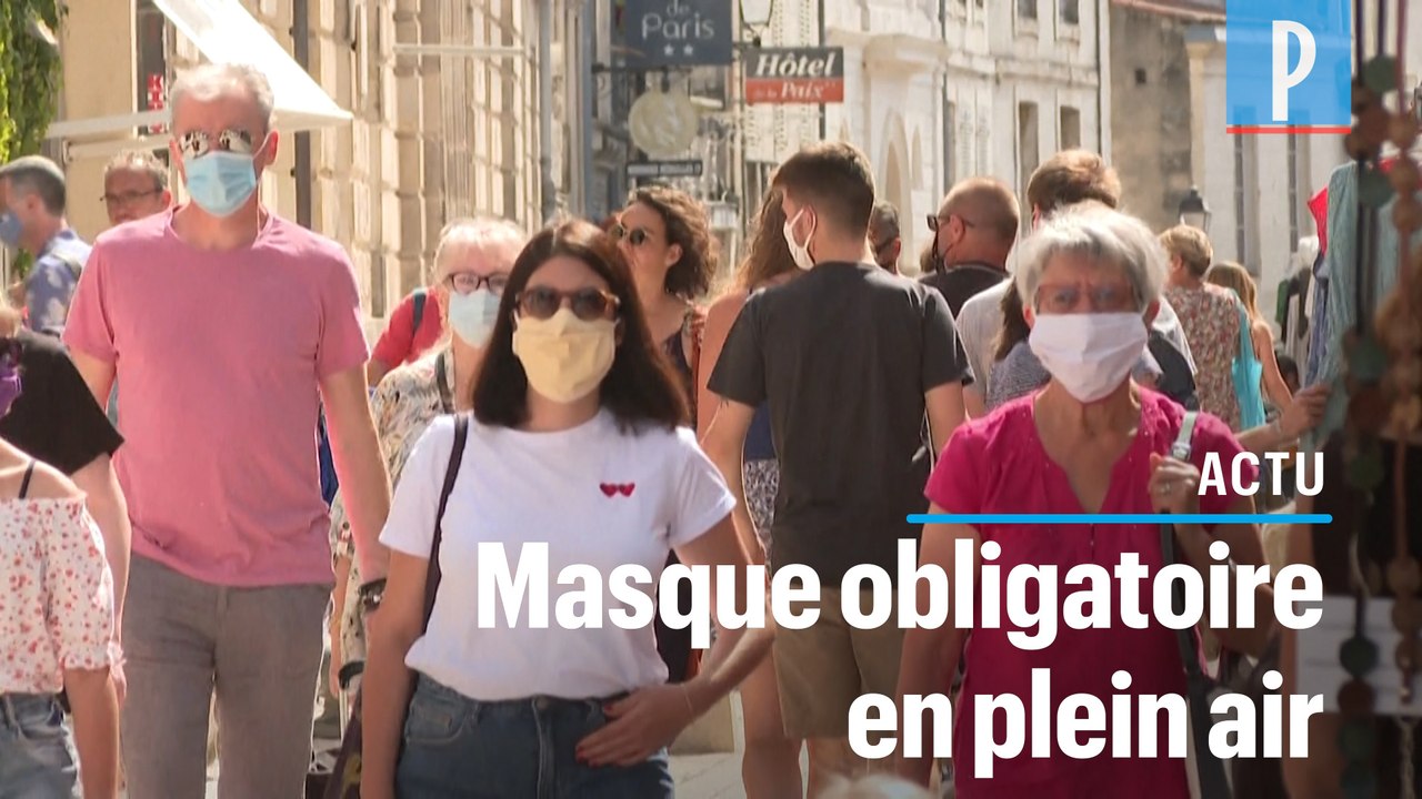 La Rochelle  : le port du masque devient obligatoire en extérieur