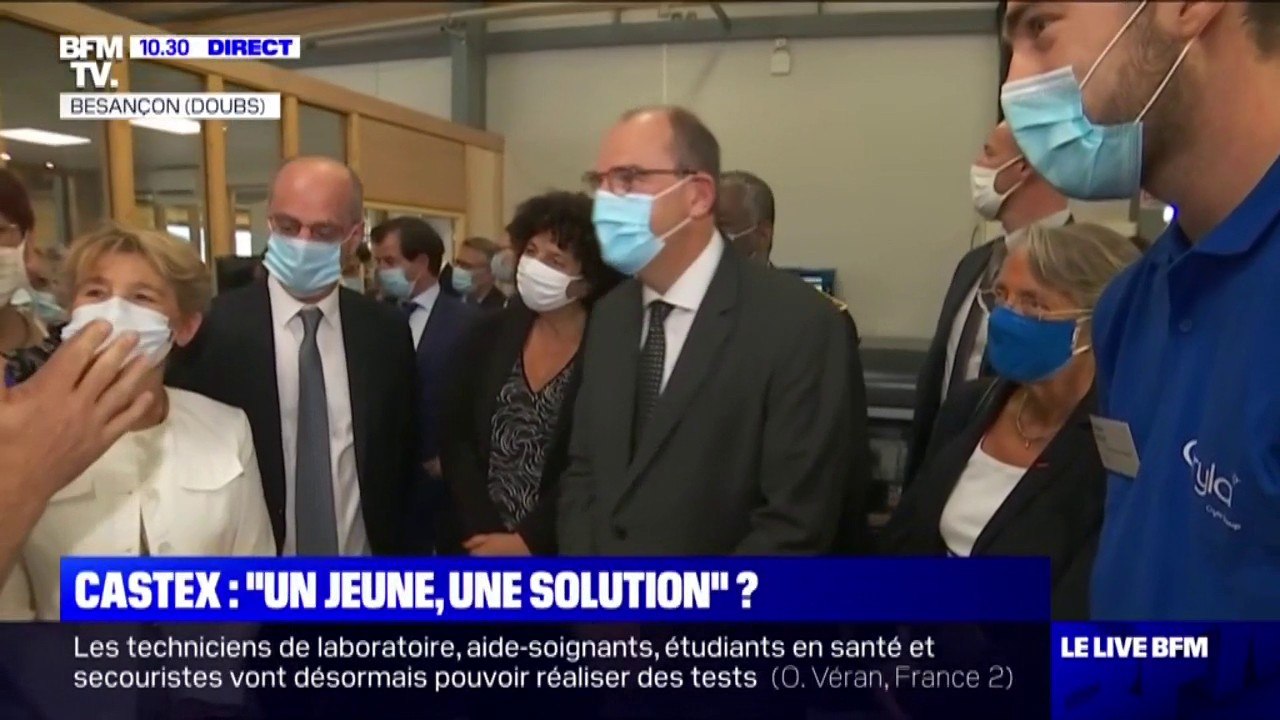 Emploi des jeunes: Jean Castex en visite dans un centre de formation d'apprentis et une PME à Besançon