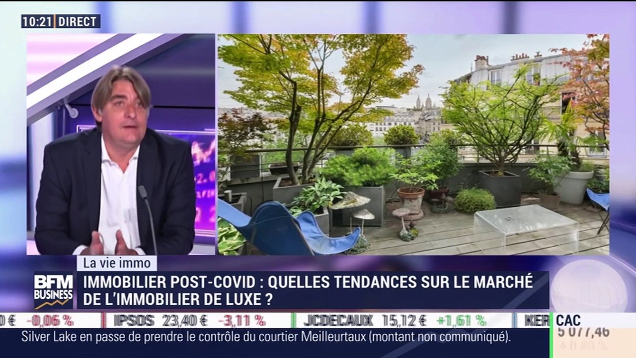 Nicolas Pettex (Daniel Féau et Belles demeures): Quelles tendances sur le marché de l'immobilier de luxe ? - 23/07